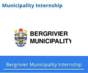 Bergrivier Municipality Internships @bergmun.org.za
