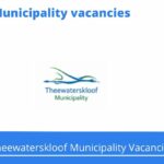 Theewaterskloof Municipality Vacancies 2023 Apply @twk.org.za
