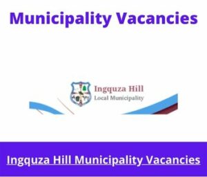 Ingquza Hill Municipality Vacancies 2023 Apply @ihlm.gov.za